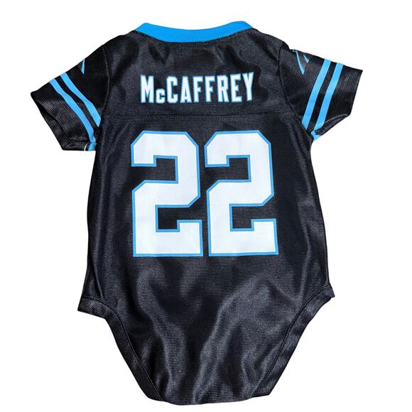 NFL Team Apparel Carolina Panthers Christian McCaffrey Jersey, 3/6 Months, NWT - Picture 2 of 4